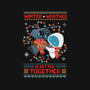 Winter Weather Is Better Together-Unisex-Baseball-Tee-ricolaa