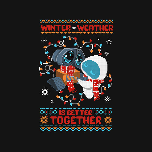 Winter Weather Is Better Together-Baby-Basic-Tee-ricolaa