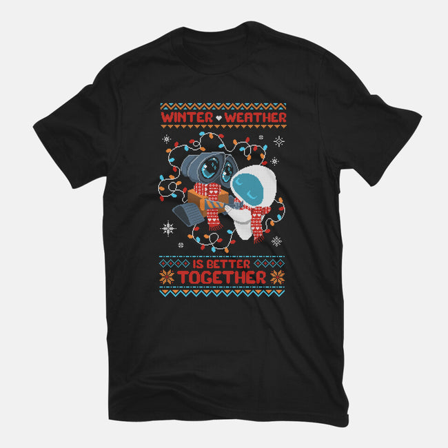 Winter Weather Is Better Together-Youth-Basic-Tee-ricolaa