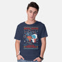 Winter Weather Is Better Together-Mens-Basic-Tee-ricolaa