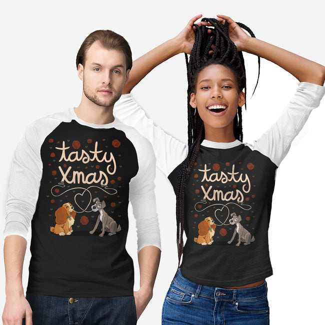 Tasty Xmas-Unisex-Baseball-Tee-IdeasConPatatas