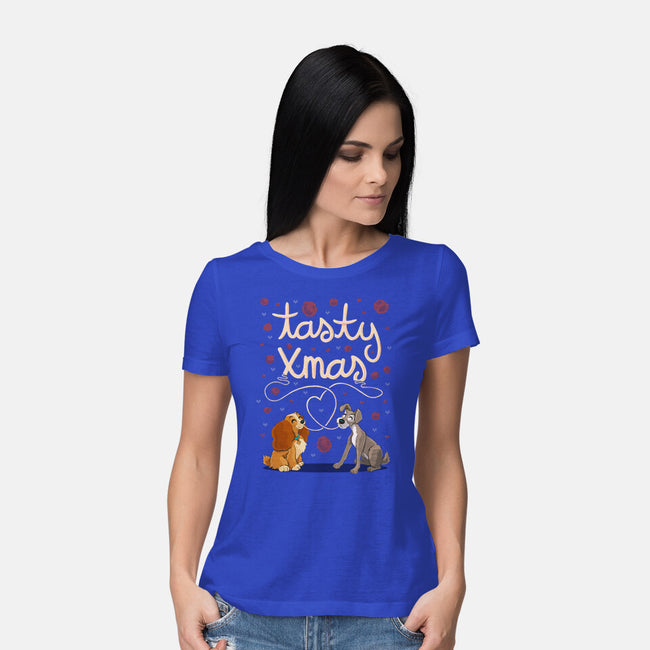 Tasty Xmas-Womens-Basic-Tee-IdeasConPatatas