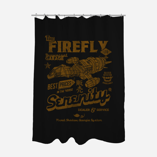 Firefly Garage-None-Polyester-Shower Curtain-Arinesart