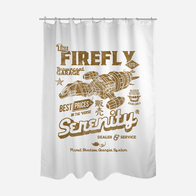 Firefly Garage-None-Polyester-Shower Curtain-Arinesart