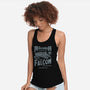 Millennium Garage-Womens-Racerback-Tank-Arinesart