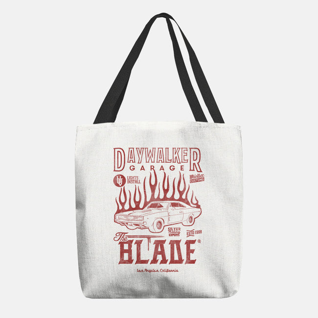 Daywalker Garage-None-Basic Tote-Bag-Arinesart