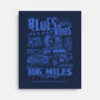 Blues Brothers Garage-None-Stretched-Canvas-Arinesart