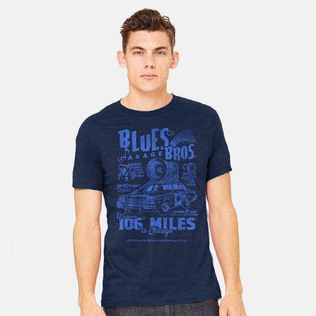 Blues Brothers Garage-Mens-Heavyweight-Tee-Arinesart