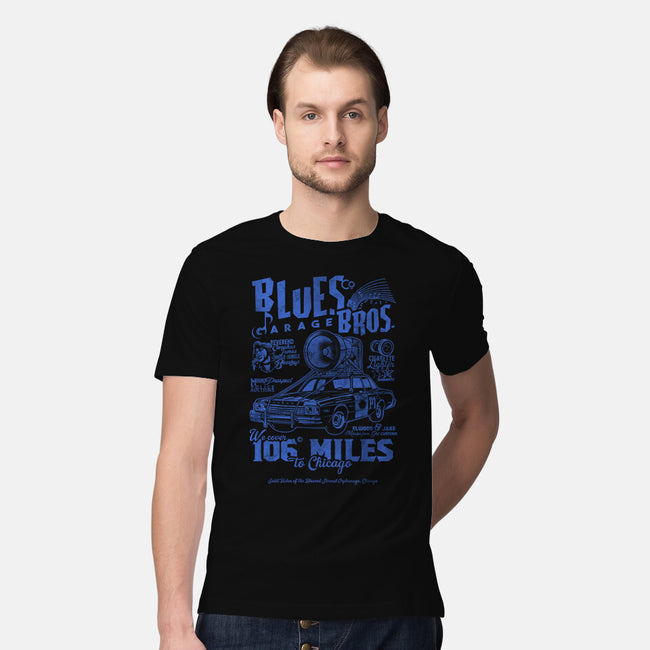 Blues Brothers Garage-Mens-Premium-Tee-Arinesart