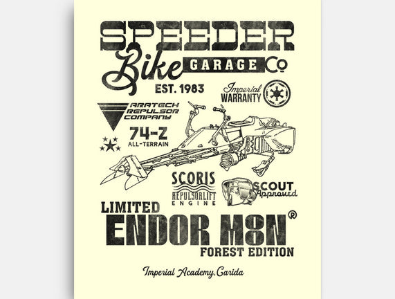 Speeder Bike Garage