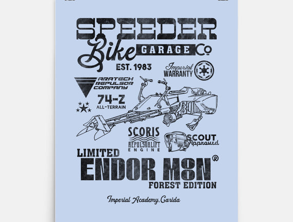 Speeder Bike Garage