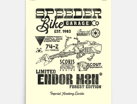 Speeder Bike Garage