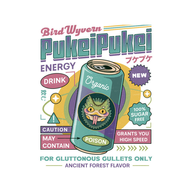 Pukei Pukei Energy Drink-None-Stretched-Canvas-LAGELANTEE