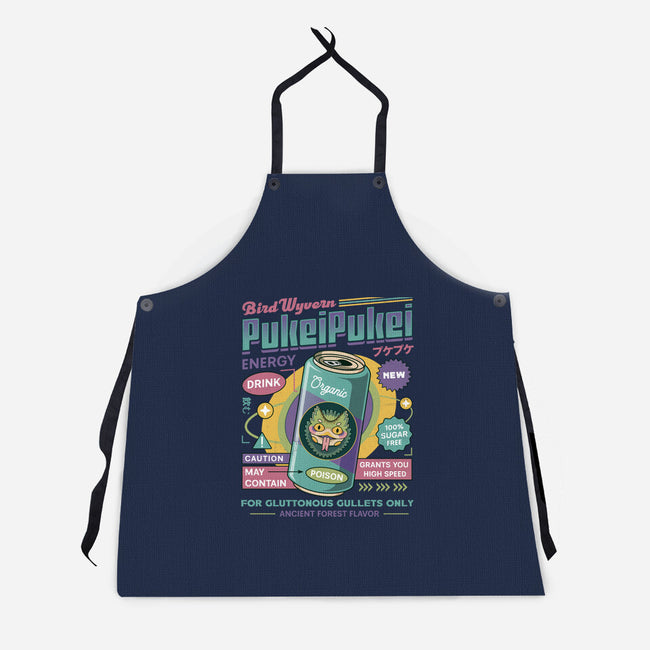 Pukei Pukei Energy Drink-Unisex-Kitchen-Apron-LAGELANTEE