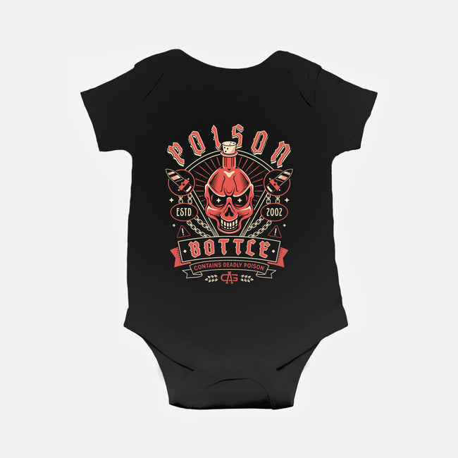 Poison Bottle Crest-Baby-Basic-Onesie-LAGELANTEE