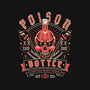 Poison Bottle Crest-Womens-Fitted-Tee-LAGELANTEE