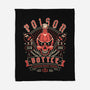 Poison Bottle Crest-None-Fleece-Blanket-LAGELANTEE