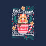 Hot Cocoa And Christmas Movies-Womens-V-Neck-Tee-NemiMakeit