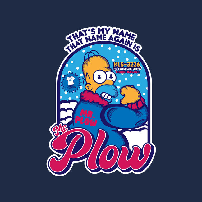 Mr. Plow-None-Removable Cover w Insert-Throw Pillow-SuperEdu