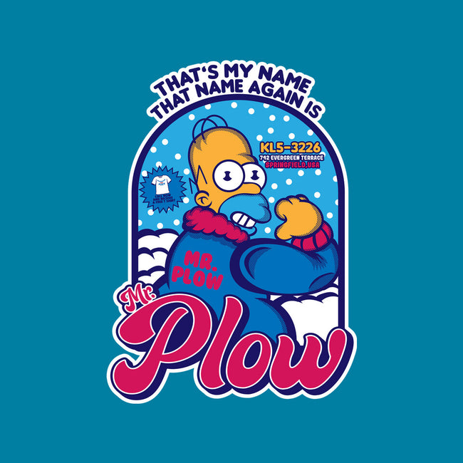 Mr. Plow-None-Removable Cover w Insert-Throw Pillow-SuperEdu