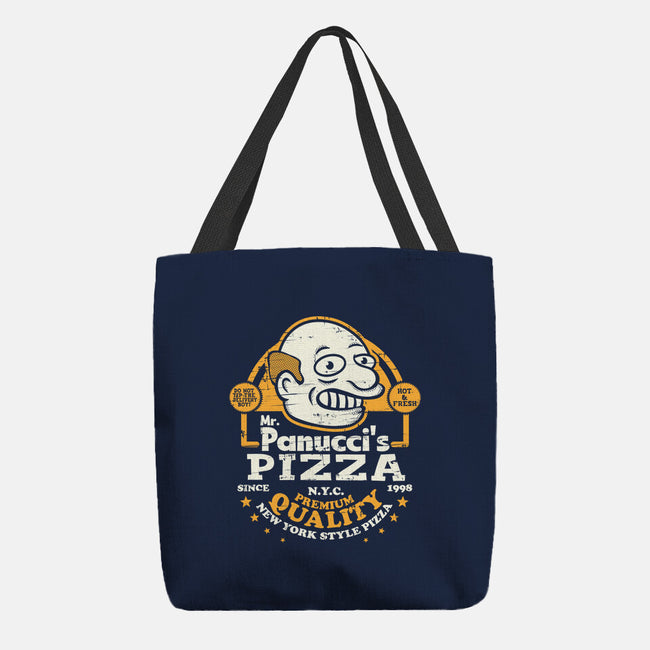 Mr. Panucci's Pizza-None-Basic Tote-Bag-SuperEdu