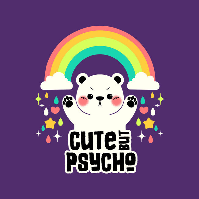 Cute But Psycho Bear-None-Polyester-Shower Curtain-tobefonseca