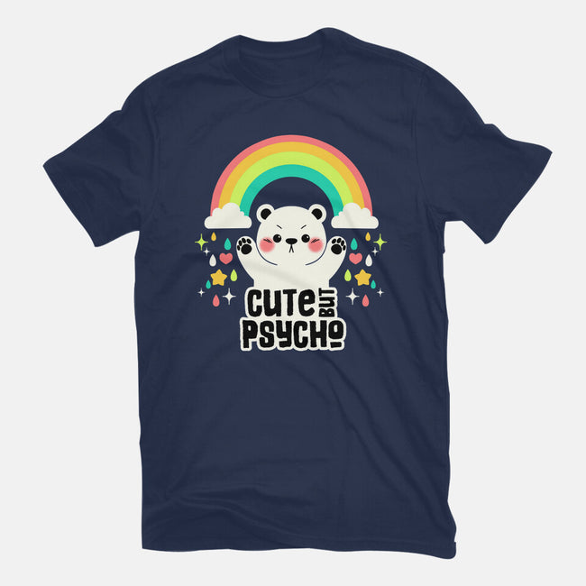 Cute But Psycho Bear-Mens-Premium-Tee-tobefonseca