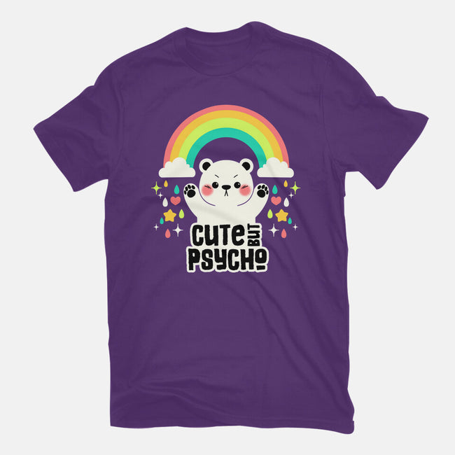 Cute But Psycho Bear-Mens-Premium-Tee-tobefonseca