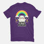 Cute But Psycho Bear-Womens-Fitted-Tee-tobefonseca