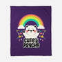 Cute But Psycho Bear-None-Fleece-Blanket-tobefonseca