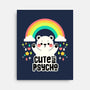 Cute But Psycho Bear-None-Stretched-Canvas-tobefonseca