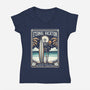 Forever Vacation-Womens-V-Neck-Tee-tobefonseca