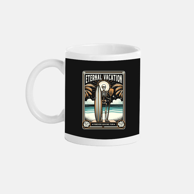 Forever Vacation-None-Mug-Drinkware-tobefonseca