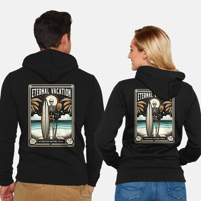 Forever Vacation-Unisex-Zip-Up-Sweatshirt-tobefonseca