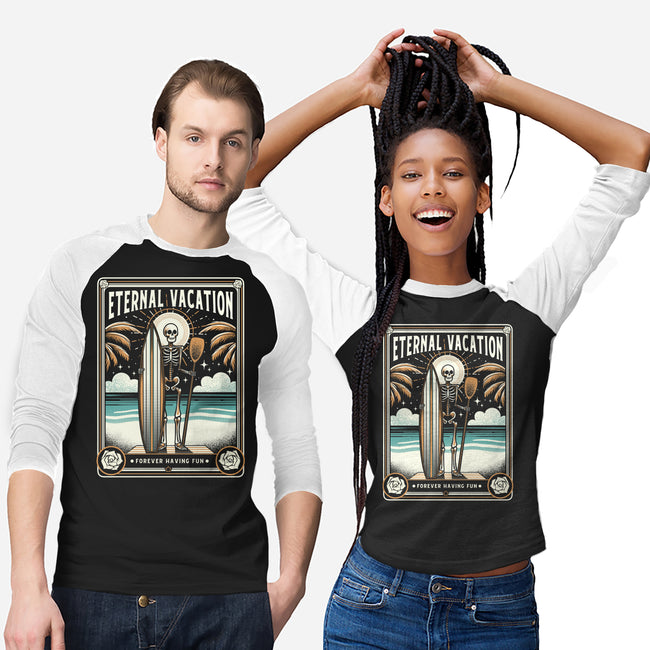 Forever Vacation-Unisex-Baseball-Tee-tobefonseca