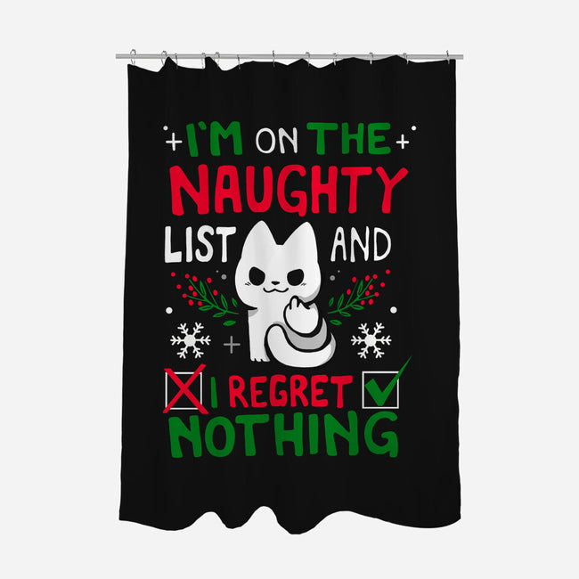 And I Regret Nothing-None-Polyester-Shower Curtain-Vallina84