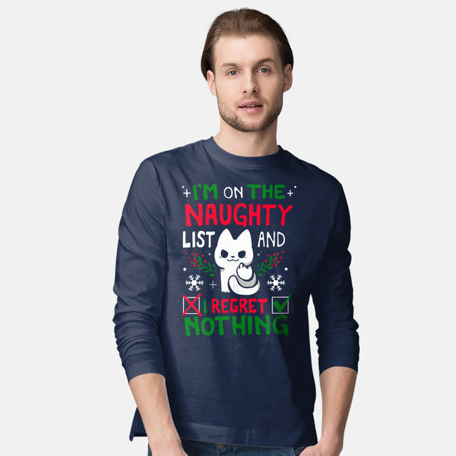 And I Regret Nothing-Mens-Long Sleeved-Tee-Vallina84