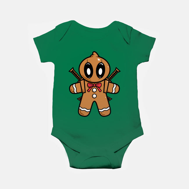 Gingerbread Pool-Baby-Basic-Onesie-krisren28