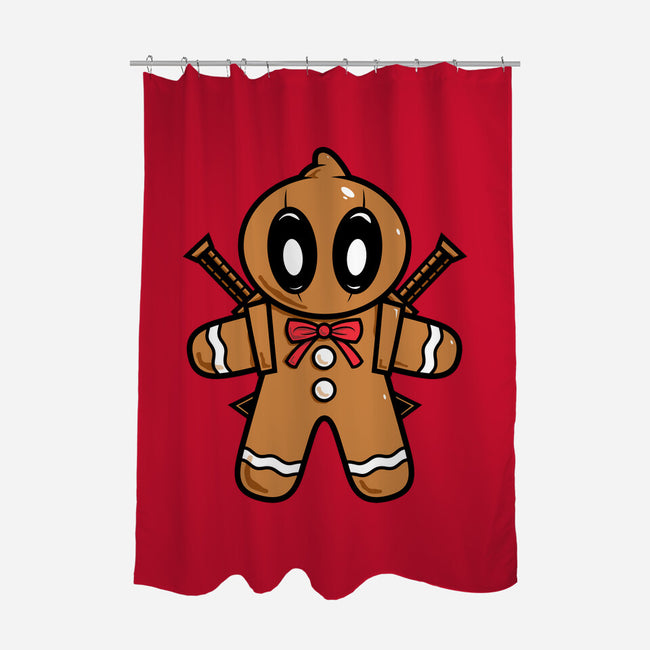 Gingerbread Pool-None-Polyester-Shower Curtain-krisren28