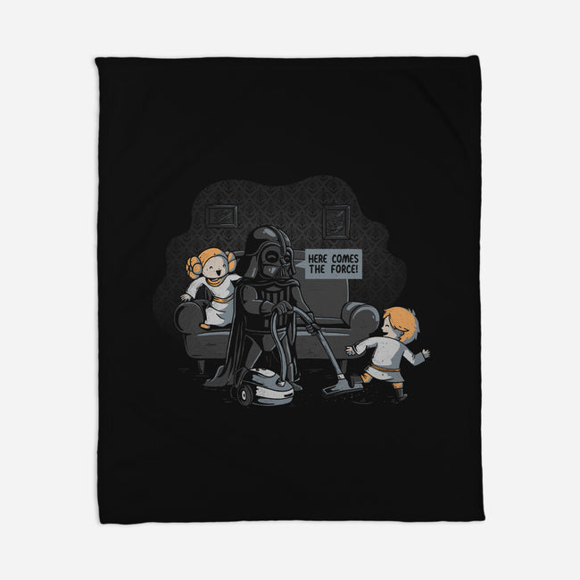 Daddy Vader-None-Fleece-Blanket-yumie