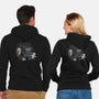 Daddy Vader-Unisex-Zip-Up-Sweatshirt-yumie