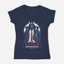 Make The Empire-Womens-V-Neck-Tee-yumie