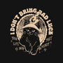 I Don't Bring Bad Luck-Womens-Fitted-Tee-yumie