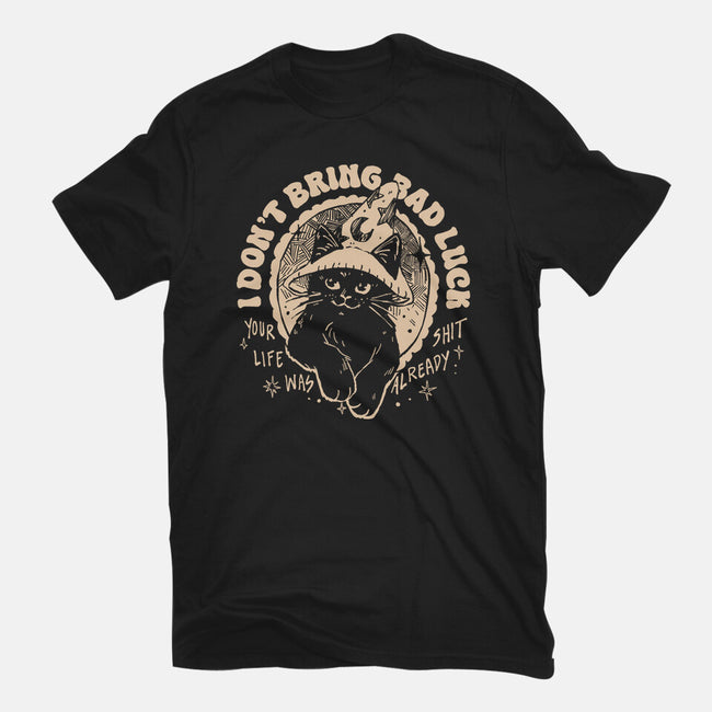 I Don't Bring Bad Luck-Mens-Basic-Tee-yumie