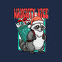 Naughty And Nice Santa-Mens-Long Sleeved-Tee-palmstreet