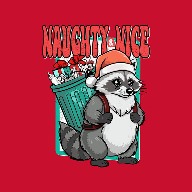 Naughty And Nice Santa-None-Removable Cover w Insert-Throw Pillow-palmstreet