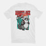 Naughty And Nice Santa-Unisex-Basic-Tee-palmstreet