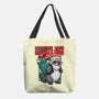 Naughty And Nice Santa-None-Basic Tote-Bag-palmstreet