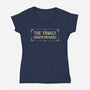 The Family Disappointment-Womens-V-Neck-Tee-kg07