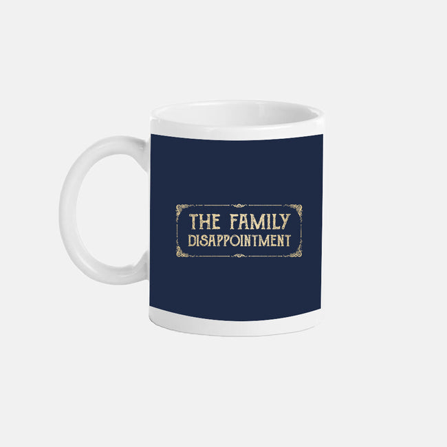 The Family Disappointment-None-Mug-Drinkware-kg07